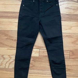 Topshop Jamie Black Skinny